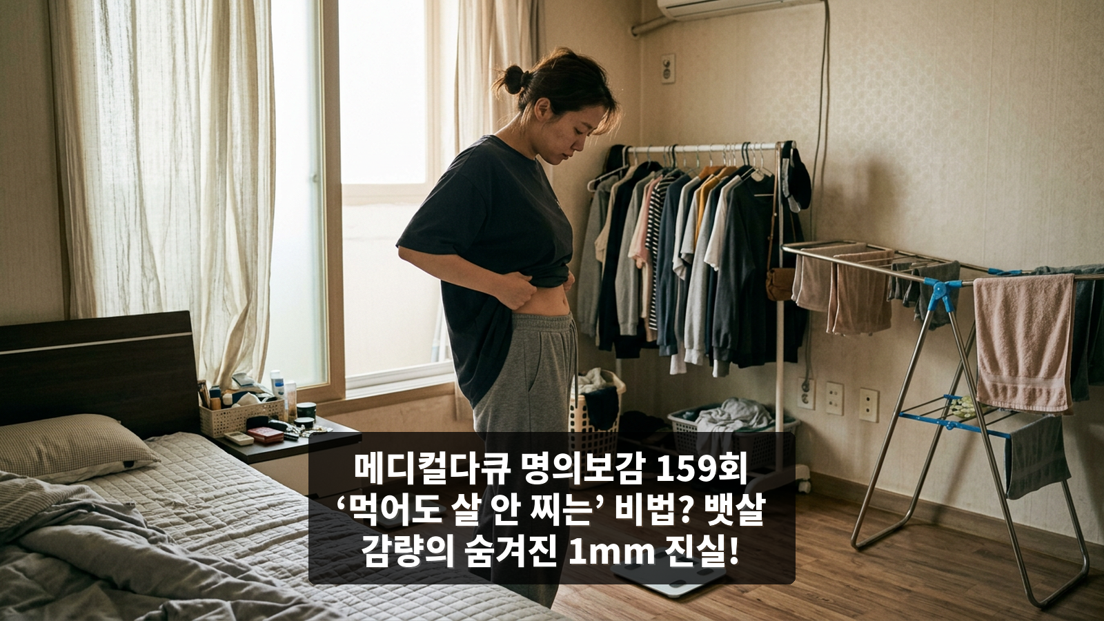 메디컬다큐 명의보감 159회 ‘먹어도 살 안 찌는’ 비법? 뱃살 감량의 숨겨진 1mm 진실!