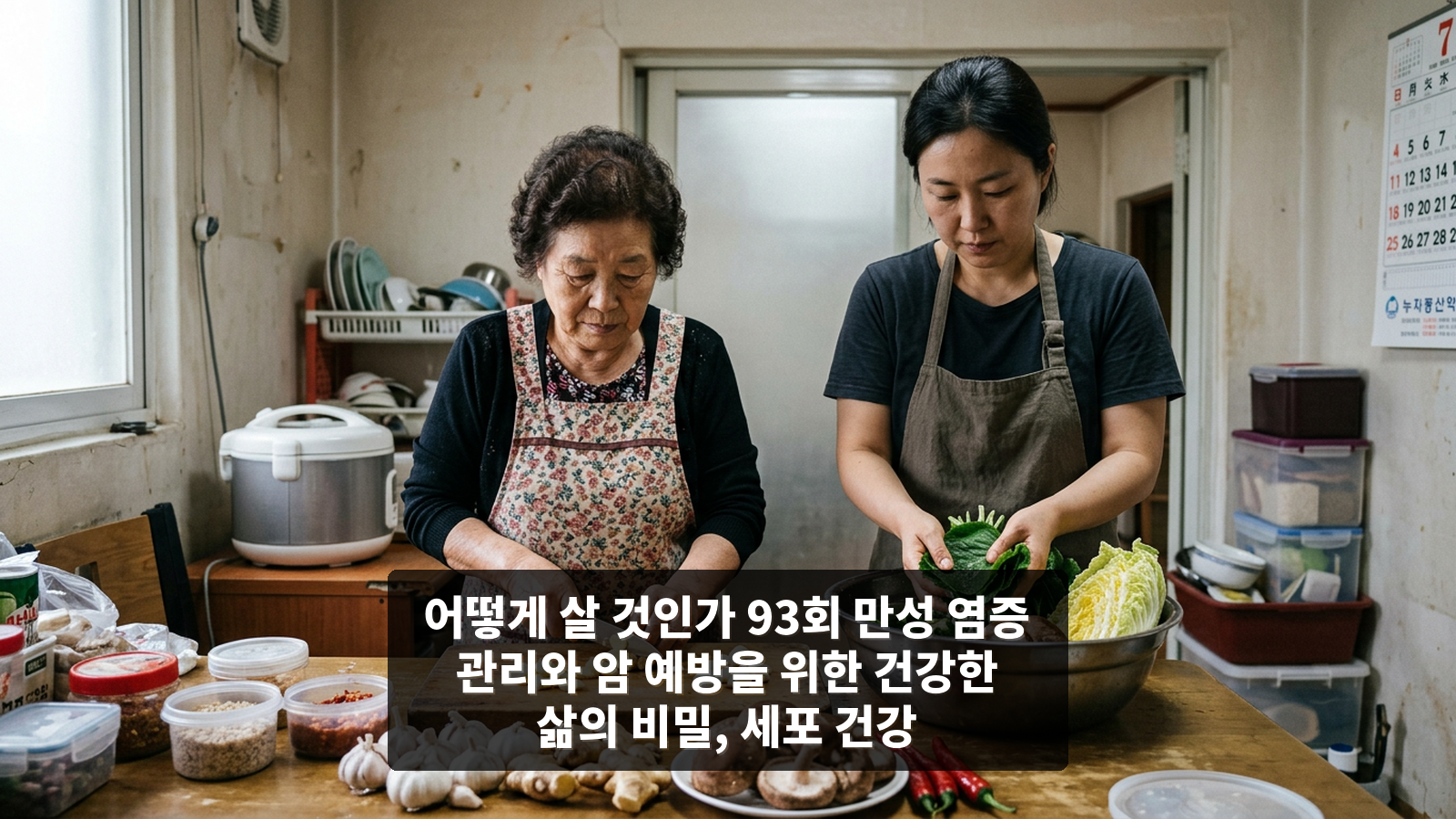 어떻게 살 것인가 93회 만성 염증 관리와 암 예방을 위한 건강한 삶의 비밀, 세포 건강